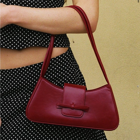Princess Polly Handbags - Scotlyn Shoulder Bag Red